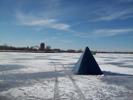Ice at Escanaba